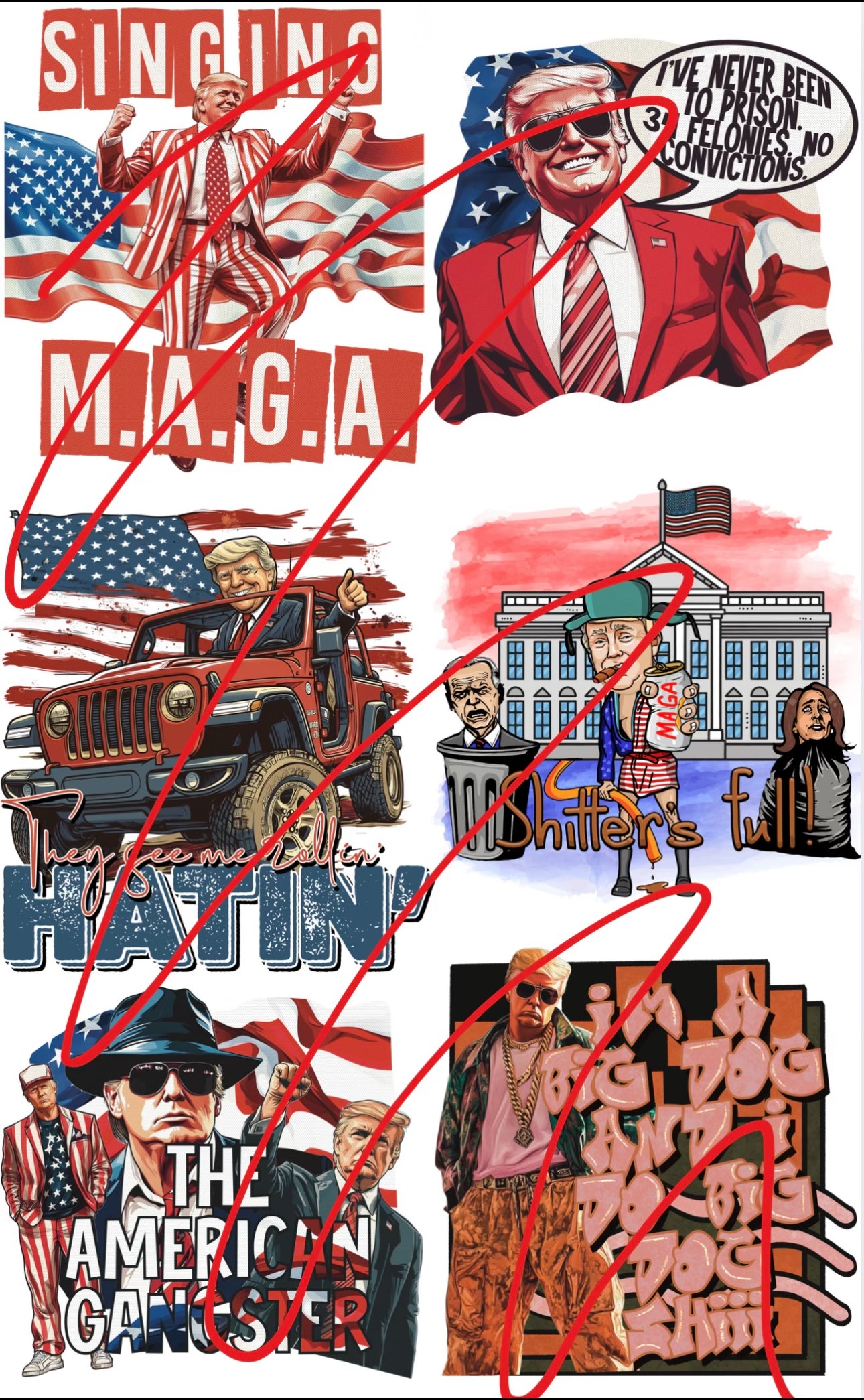 Presidents day 2 23"X36"
