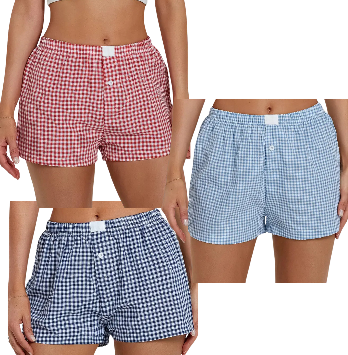 Gingham Shorts