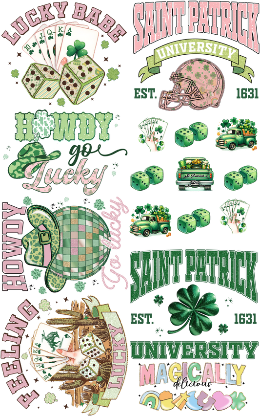 St Patty Gang 22.5"X36"