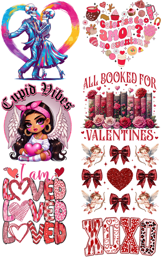 Valentines Gang Sheet 22.5"X36