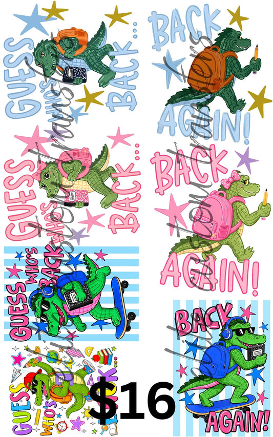 BACK TO SCHOOL GANG 1