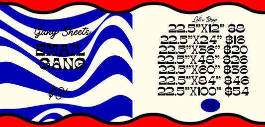 Gang Sheet (Emailed)