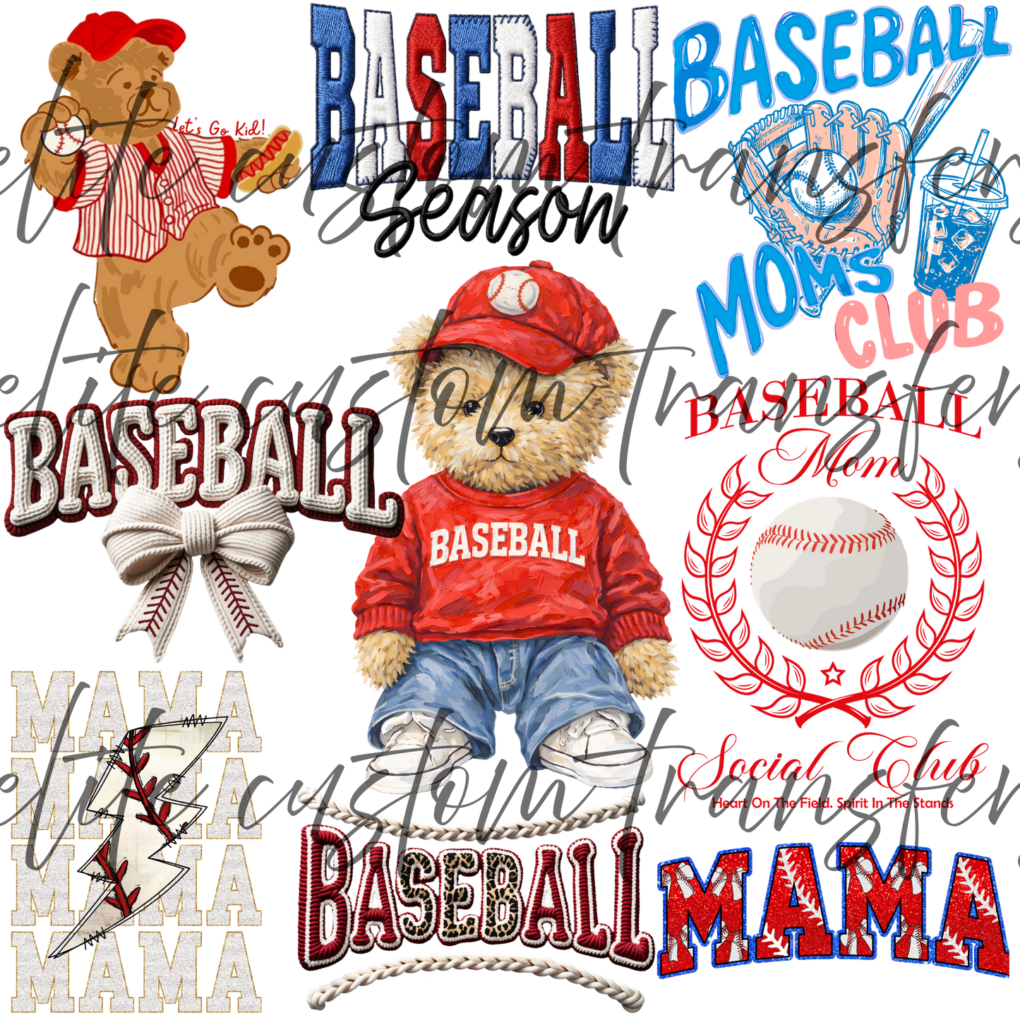 BASEBALL BUNDLE DRIVE 150+ DESIGNS & ADDING DAILY