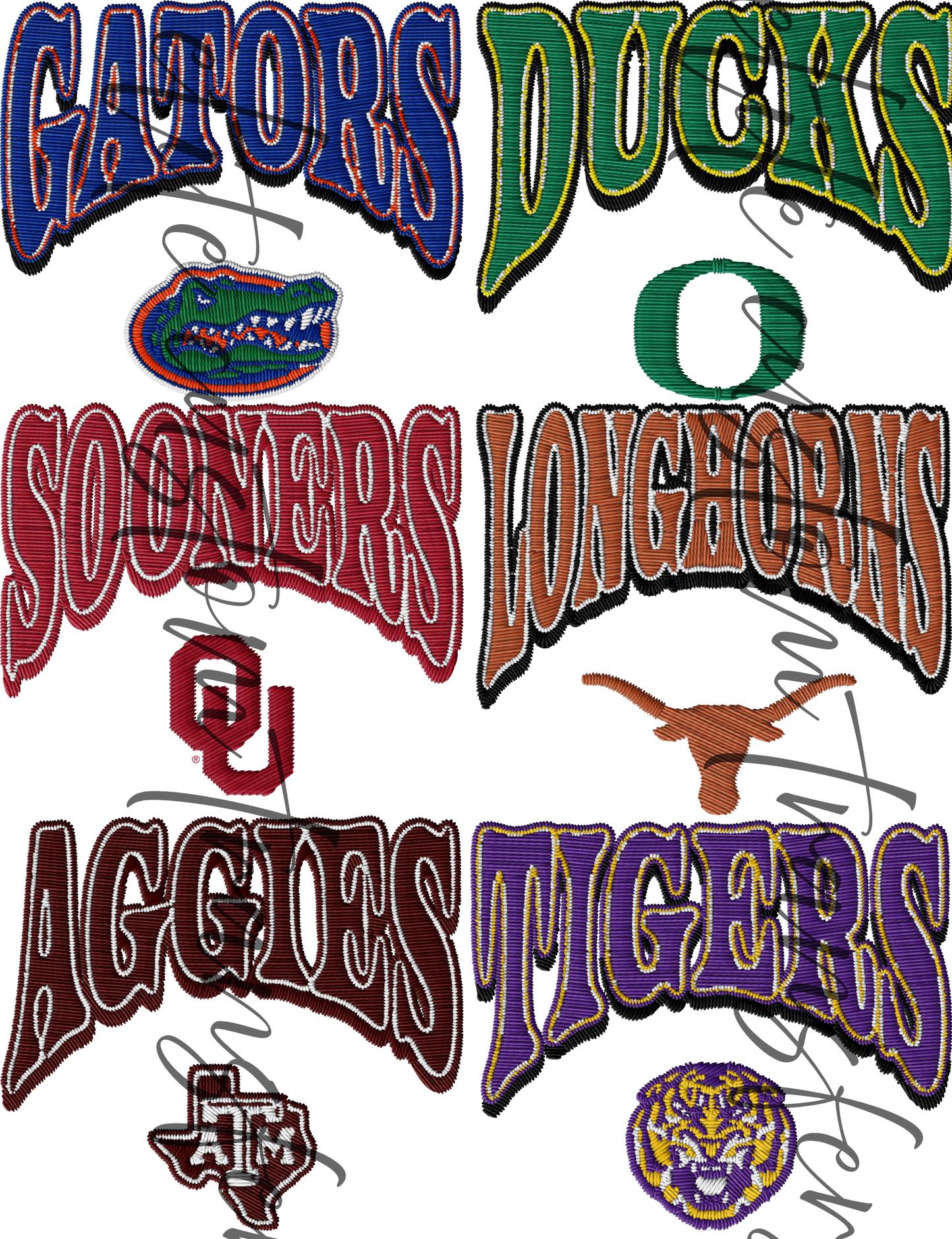 college patch 30"