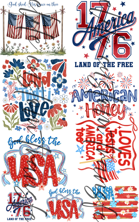 fourth of july 36" adult
