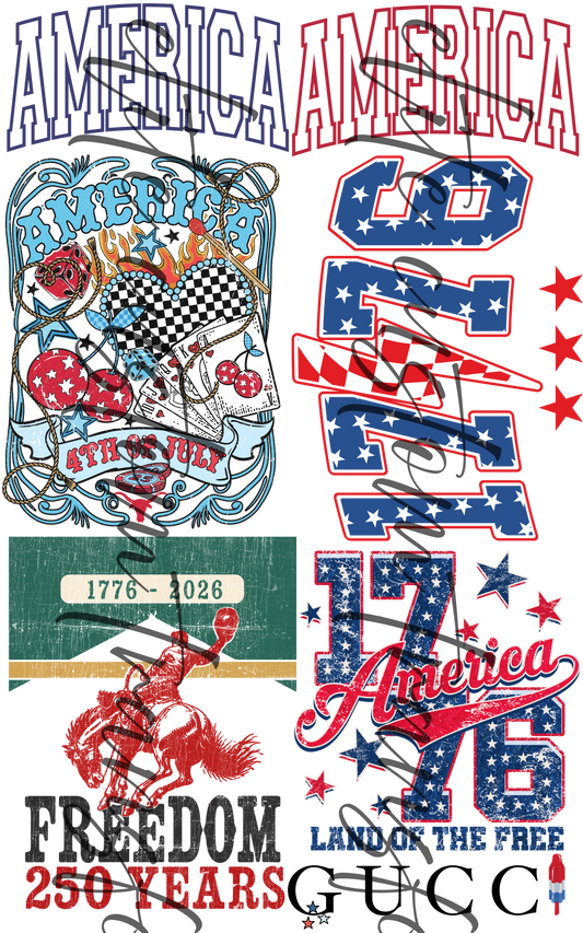 fourth of july 36" adultt