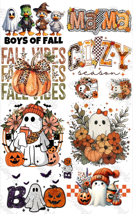 FALL GANGSHEET